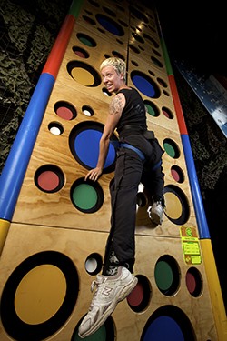 big cheese challenge at Clip n Climb Blackpool