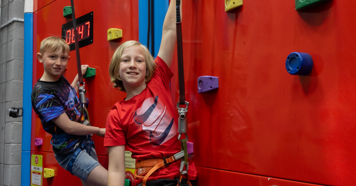 Clip n Climb Rainy Day Fun