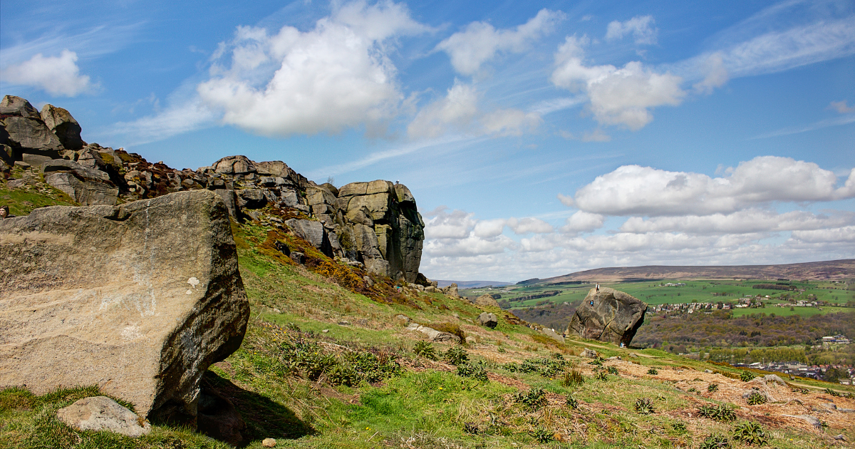 Ilkley cow and calf rocks