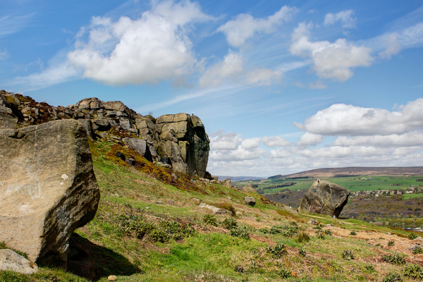Ilkley cow and calf rocks